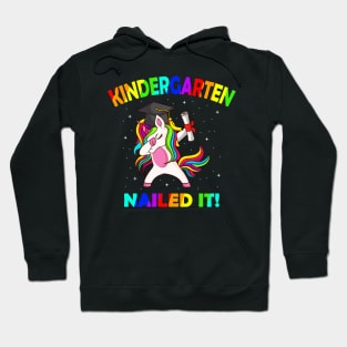 Kindergarten Completed Done Unicorn Gift Hoodie